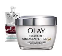 Crema hidratante facial Olay Regenerist Collagen Peptide 24 con niacinamida para una piel m s firme, antiarrugas, sin fragancia, 1.7 oz, incluye