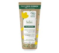 Crema hidratante facial y corporal Klorane Bébé Organic Caléndula 200 ml