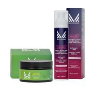Crema Hidratante Íntima Hombre + Exfoliante de Café | Kit de Cuidado e Higiene Íntima Masculina | Fórmula Sensibilizadora, Antioxidante y Reactivadora de la Piel - Multivitamin