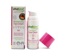 Crema hidratante para el rostro Vitalkind para niñas. Cosmética premium de cuidado natural para niños, 50ml