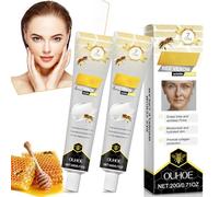 Crema hidratante para la cara, crema de abeja, pomada de veneno de abeja, hidratante, suave y no irritante, adecuada para todos los tipos de piel, 2 unidades, 20 g