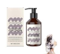 Crema hidratante para rizos - Rico cuidado para definidos y piel aclarada - Crema para rizos suaves y definidos - con extractos naturales - Gel - 100 g