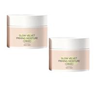 Crema hidratante prebase, difuminadora de poros y fijadora de maquillaje, tratamiento hidratante y nutritivo para una piel suave, apta para todo tipo de pieles (2pcs)