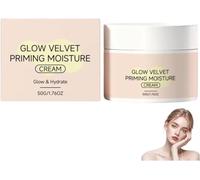Crema Hidratante Prebase Glow Velvet: Hidrata y suaviza la piel de larga duración, difumina los poros y mantiene el maquillaje durante más tiempo. Para una piel suave y radiante.