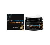 Crema Hidratante Refrescante para Hombre - Aroma a Coco, 59 g, para hidratar la zona íntima y todo el cuerpo, calmante e hidratante, apta para pieles sensibles.