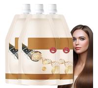 Crema Hidratante Revitalizante Capilar Con Ingredientes Suaves, Crema Alisadora Con ProteíNa Correctora, Tratamiento Capilar Para Cabello Seco Y DañAdo, Sedoso Y Brillante,3pcs