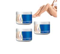 Crema hidratante y calmante para piernas, gel para piel seca, ligera y no grasa, crema hidratante diaria para piernas, para todo tipo de piel, ayuda a mantener la hidratación de la piel (3 Cajas)