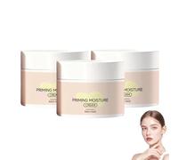 Crema hidratante y prebase Glow Velvet, prebase difuminadora de poros y fijadora de maquillaje, tratamiento hidratante y nutritivo para una piel suave, apta para todo tipo de pieles (3pcs)