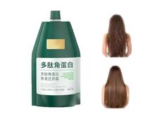 Crema hidratante y suavizante Polypeptide Keratin, mascarilla capilar de keratina para cabello seco y dañado