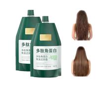 Crema hidratante y suavizante Polypeptide Keratin, mascarilla capilar de keratina para cabello seco y dañado