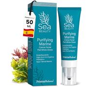 Crema Hidrtante Facial Purifying Marine para Piel Mixta y Grasa 50 ml - Crema Facial Ligera y Equilibrante - Ayuda a Controlar el Exceso de Sebo y Brillo - Con Ingredientes Marinos - Prisma Natural