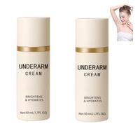 Crema Iluminadora para Axilas, Crema Iluminadora e Hidratante para Axilas, Fórmula suave para el cuidado diario, sin blanqueador, apta para todo tipo de piel.