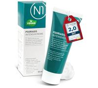 Crema intensiva para la psoriasis N1 (50 ml) - Alivio rápido del picor intenso - Eficaz contra la psoriasis, la dermatitis atópica y el eccema - Calma y alivia la piel enrojecida, inflamada y seca.