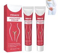 Crema íntima antibacteriana Intimcure, cremas privadas para aliviar la picazón para mujeres, calma la piel, crema antibacteriana privada (2 Piezas)