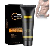 Crema íntima para hombre, crema de actividad de reparación para hombres, fórmula ligera refrescante, ingredientes naturales para uso diario (1 pcs)