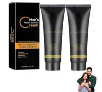 Crema íntima para hombre Elycura, manteca corporal avanzada para hombres, restaura la vitalidad y la confianza, fórmula ligera y refrescante para uso diario.,2PCS
