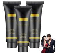 Crema Íntima para Hombre, Mantequilla Corporal Calmante para Hombre con Hidratantes Naturales, Restaurar la Vitalidad, Recuperar la Confianza (3 Pcs)
