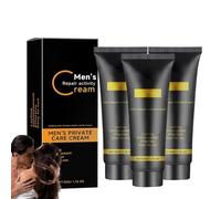 Crema íntima para hombres, crema reparadora para hombres, aumenta la resistencia, mejora tu tamaño y salud, restaura la vitalidad, recupera la confianza (3pcs)