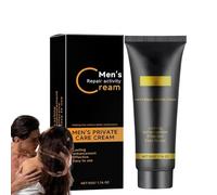 Crema íntima para hombres, crema reparadora para hombres, aumenta la resistencia, mejora tu tamaño y salud, restaura la vitalidad, recupera la confianza (1pcs)