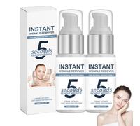 Crema lifting antiarrugas instantánea en 5 segundos, sérum facial antienvejecimiento para una piel refinada, eliminador de arrugas instantáneo, crema eliminadora de arrugas (2pcs)