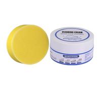 Crema Limpiadora de Zapatos Blanca, Quitamanchas para Zapatos con Esponja, Crema limpiadora para el hogar para el mantenimiento del calzado, para dormitorio de la universidad en hogar