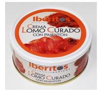 Crema lomo curado con pimentón Iberitos lata 250 g