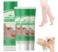 Crema Lymphatic Det-Ox Her-Bal, Bálsamo Natural Hidratante Suave, Crema Antihinchazón Natural para Piernas, Loción Calmante Anticelulítica, Alivia la Hinchazón