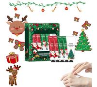 Crema Manos Navidad, Crema de Manos Regalo, 5 Piezas Mini Hand Cream Set, Cream Protectora de Manos Reparadora Hidratante Nutritiva Regalos para Navidad, para Mujeres Hombres Mamás y Colegas