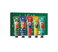 Crema Manos Navidad, Crema de Manos Regalo, Mini Hand Cream Set, Cream Protectora de Manos Reparadora Hidratante Nutritiva Regalos para Navidad, para Mujeres Hombres Mamás y Colegas, 5 Piezas