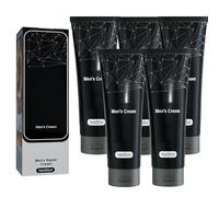 Crema masculina, crema de cuidado íntimo, para el cuidado íntimo diario del hombre para mantener una zona íntima sana, para pieles secas e irritadas en la zona íntima! (5PC)