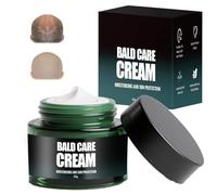 Crema Matificante para Cabeza Calva, Crema Hidratante Nutritiva Natural para Hombres, Hidratante No Graso para el Cuero Cabelludo, Regalo de Cuidado de la Piel para Papá
