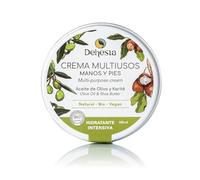 Crema multiusos ultra hidratante, especial para manos y pies | Nutre al instante y mejora las grietas y sequedad, apta piel sensible | 100% natural, vegana y bio