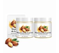 Crema nutritiva de manteca de karité, crema hidratante múltiple, nutrición de la piel seca y labios agrietados, no grasa, crema de manteca de karité pura y natural para todos los tipos de piel