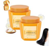 Crema nutritiva de proteínas capilares Amino AcidEssence Luxury, crema capilar Birds Nest, mascarilla capilar hidratante profunda, fragancia duradera para cabello dañado (2pcs)