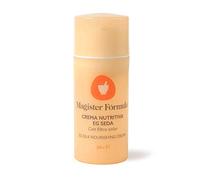 Crema Nutritiva Facial EG Seda 30 ml │Extracto Crisalidad Gusano de Seda + Vitamina E + Ácido Hialurónico │ Pieles Normales y Secas | Sin Efecto Graso │Mujer y Hombre | Dia y Noche | Magister Formula