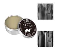 Crema nutritiva para , bálsamo recolorante de , esmalte de aceite de visón, crema de mantenimiento premium para sofás, zapatos, bolsos, ropa, sillines e interiores de automóviles
