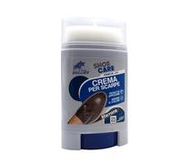 Crema nutritiva para zapatos de piel, emulsión natural con aceites y ceras vegetales, bálsamo para cuero y piel, protege del agua y la humedad - Ideal para zapatos, botas, bolsos y muebles, marrón, 50