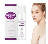 Crema para aclarar la piel, nutrición del aluminio del cuerpo, crema iluminada de tono de piel desigual para el cuidado del hogar posterior a la sombra de la altura (1Pcs)