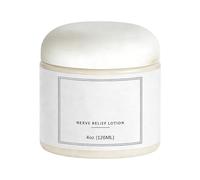 Crema Para Aliviar Los Nervios, Textura No Grasa De Rápida Absorción, 120 Ml, Crema Hidratante Reparadora, Fórmula De Masaje Calmante, Y Comodidad, Para Mujeres, Hombres, Pies, Manos, Piernas,