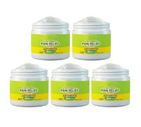 Crema para articulaciones, 5 piezas, crema para aliviar las articulaciones, bálsamo de espalda no graso para comodidad muscular, mano, hombro, rodilla, pierna, pie, cintura, muñeca, lesiones, deportes