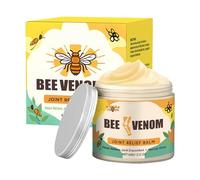 Crema para articulaciones, bálsamo de de articulaciones de veneno de abeja, crema relajante muscular, y no irritante, hidratante de larga duración, alivia la rigidez, relajante muscular