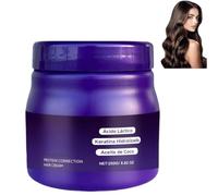 Crema para cabello liso para mujer, crema antifrizz con keratina, suavidad natural y duradera. ¡Dile adiós al frizz!
