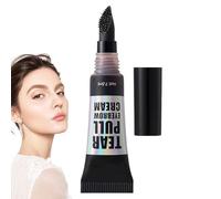 Crema para cejas: gel exfoliante de 7,5 ml, de larga duración, que no se decolora y que da volumen y se puede construir | Perfecto para impermeable, resistente al sudor, cejas completas naturales,