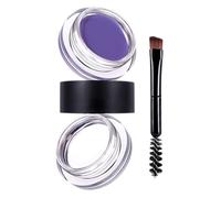 Crema para Cejas Pomada de Cejas con Pincel de Doble Extremo | Acabado Natural Delineado Preciso Cosmético Diario para Mujer en Viajes Bodas Citas y Eventos