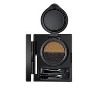 Crema para cejas y delineador de ojos con sello, sello para delineador de ojos con pincel de doble punta, kit de plantilla para cejas, crema para cejas con cojín de aire de niebla de doble color