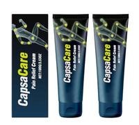 Crema para el Alivio del Dolor CapsaCare: Refresca y calma rápidamente, alivia el dolor muscular, el ardor articular y la irritación nerviosa; refrescante y no grasa.