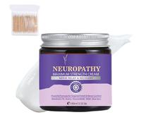 Crema para el alivio del dolor neuropático, bálsamo calmante suave para el cuidado diario de la piel, bálsamo suave para el cuidado de la piel, para pies, manos, hombros y cuello (1pcs)