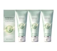 Crema para el alivio del intertrigo, 2 unidades de crema calmante profesional para pliegues de la piel, protección diaria suave para el malestar causado por las rozaduras y la humedad, 57 g