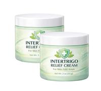 Crema para el Alivio del Intertrigo Healora | Crema para Pliegues Cutáneos y Rozaduras con 10% de Ácido Undecilénico y 15% de Óxido de Zinc | Barrera de Secado Rápido y No Grasa para Controlar (2 PCS)