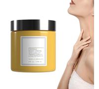 Crema para el cuerpo reafirmante de champán, crema para apretar la piel para el cuerpo, ayuda a apretar la piel de crepey flácido, hidratos de piel seca brazos y piernas (Vanilla)